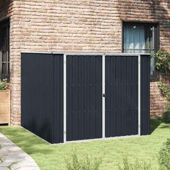 Garden Shed Anthracite 195x198x159 cm