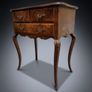 Late 19th Century French Walnut Lowboy Image 3