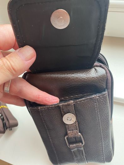 NEW-Leather Shoulder/ Waist Bag