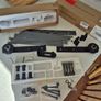 Sliding barn door hardware kit Image 8