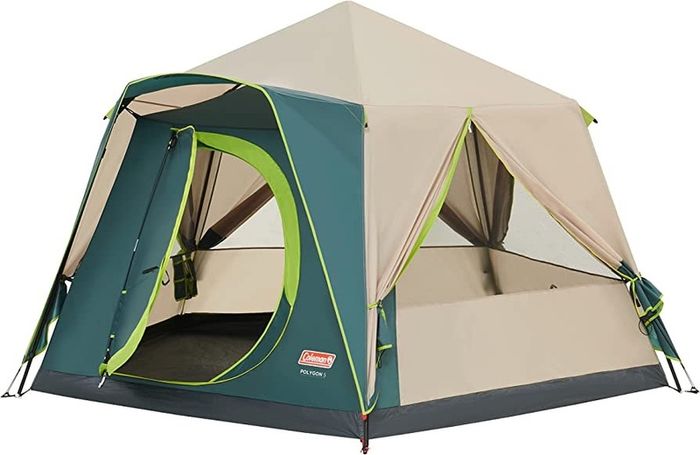 large 5-person tent with 360 Degree view, 5 man family tent, sturdy steel pole construction, easy to pitch, 100% waterproof (FREE SHIPPING)