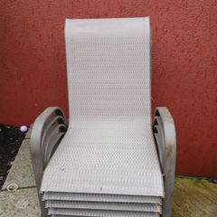 4 garden chairs