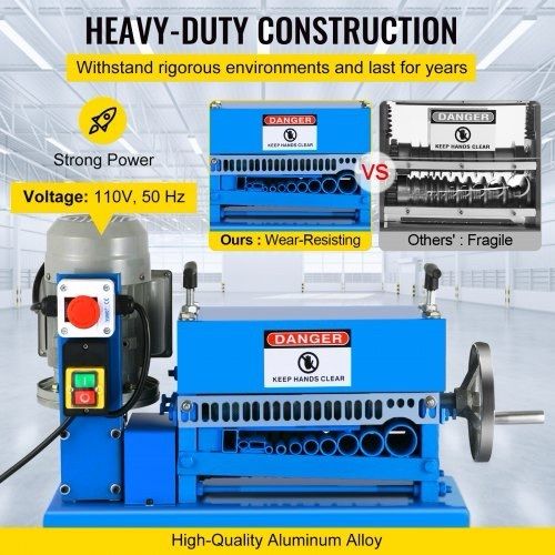 5-38MM Automatic Wire Stripping Machine 370W