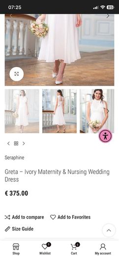 Seraphine Maternity Wedding Dress