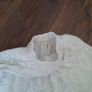 White lace skirt girls size 6-7 years Image 4