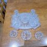 Glass dressing table set Image 4