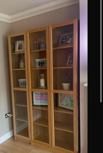 wooden cabinets