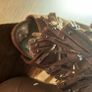 Karen Millen Leather High Heel Slingback Shoes Image 7