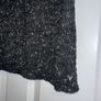 GUESS Designer Women's Knit Sleeveless Top in Sparkly Black - Size UK 8 Image 3