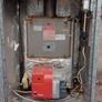 Firebird external oil boiler with housing. Image 2