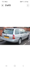 Escort mk5 / 6 estate tailgate spoiler
