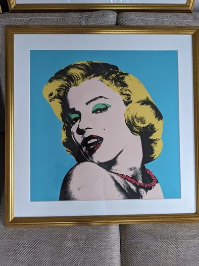 3 High Quality Marilyn Monroe Framed Prints