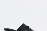 Heeled Genuine  Leather Sandals Size Uk 2