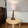 Wooden Finish Table Lamp Image 4