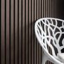 Acoustic Slat Wall Panel Wenge 240x60cm Image 3
