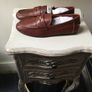 Zara real leather loafers, new, size UK6 Image 2