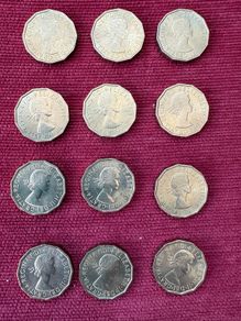 Threepence Coins