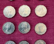 Threepence Coins