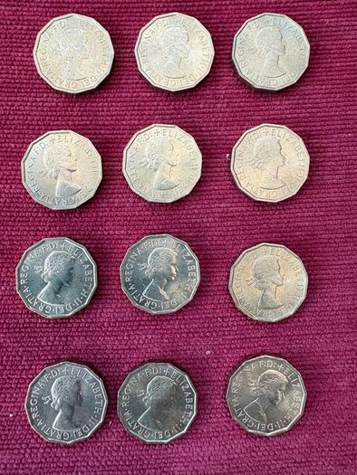 Threepence Coins