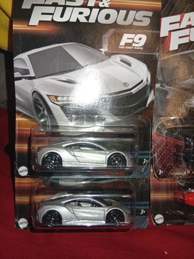 4 fast @ furious diecast models