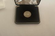 Uncirculated 1966 Padraig Pearse 10 Shillings Irish .833 Silver Coin Original