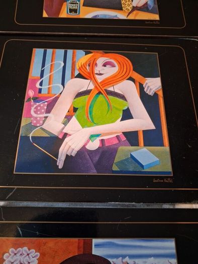Set of 7 Jonathan Knuttel tablemats