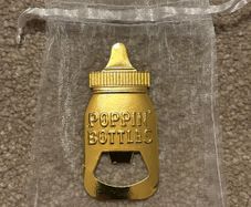 "Poppin' Bottles" baby bottle-shaped bottle opener