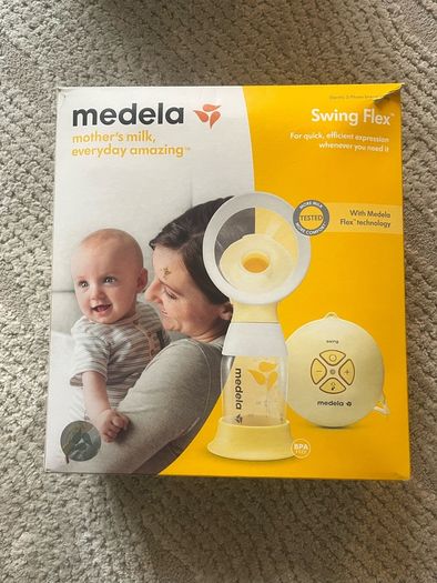 Medela Swing pump and Tommy Tippee bottle maker