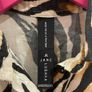 JANE LUSHKA Fabulous Animal Print Button Down Midi Dress With Matching Belt Size XS! Image 4