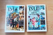 Two Lyle Official Arts Review books for the years 1990 &amp; 1991 by Tony Curtis