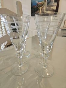 Set of 4 Paul Costello Glasses