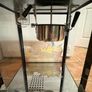 Popcorn Machine 5kg/hr Black with Heat Lamp Image 4