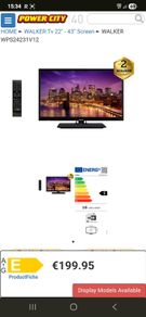 12v or mains smart tv