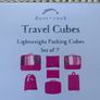 Set of 7 Navy Packing Cubes Image 4