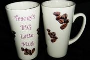Personalised large latte Mug 17oz