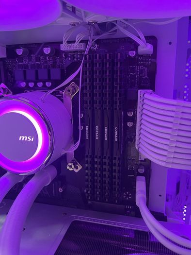 White RTX 5060 Gaming PC | i7-11700F | 32GB RAM | 1TB SSD | Liquid Cooled