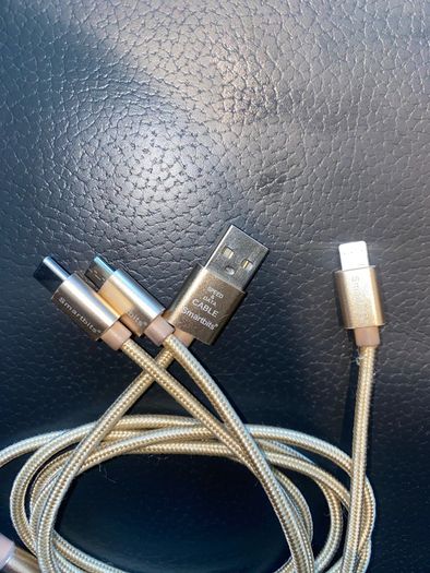 iPhone Samsung 3 in 1 for iPhone Type C Micro USB Cable Charger
