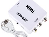 New HDMI to Composite CVBS RCA Cinch AV Video Converter Adapter PAL NTSC TV #573