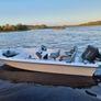 fishing boat with trailer and 50 hp engine Image 4