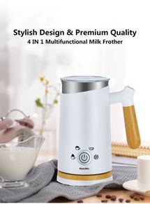 NEW Automatic Hot and Cold Milk Frother Warmer for Latte, Foam Maker for Coffee, Hot Chocolates, Cappuccino