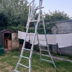 Stradbally 5/8 step podium ladder