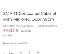 Noken Concealed Cabinet