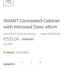 Noken Concealed Cabinet