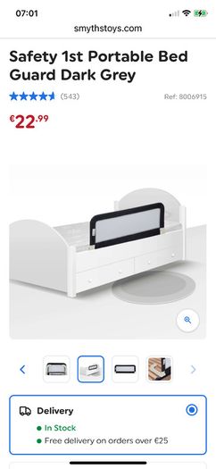 Kids Safety 1st Portable Bed Guard