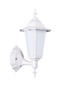 White Coach Lantern Lights with PIR
