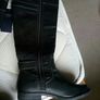 BNWT Black M&S Knee High Boots Size 4 Image 2