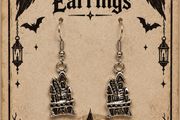Haunted House Earrings