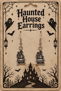 Haunted House Earrings