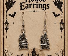 Haunted House Earrings