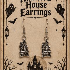 Haunted House Earrings